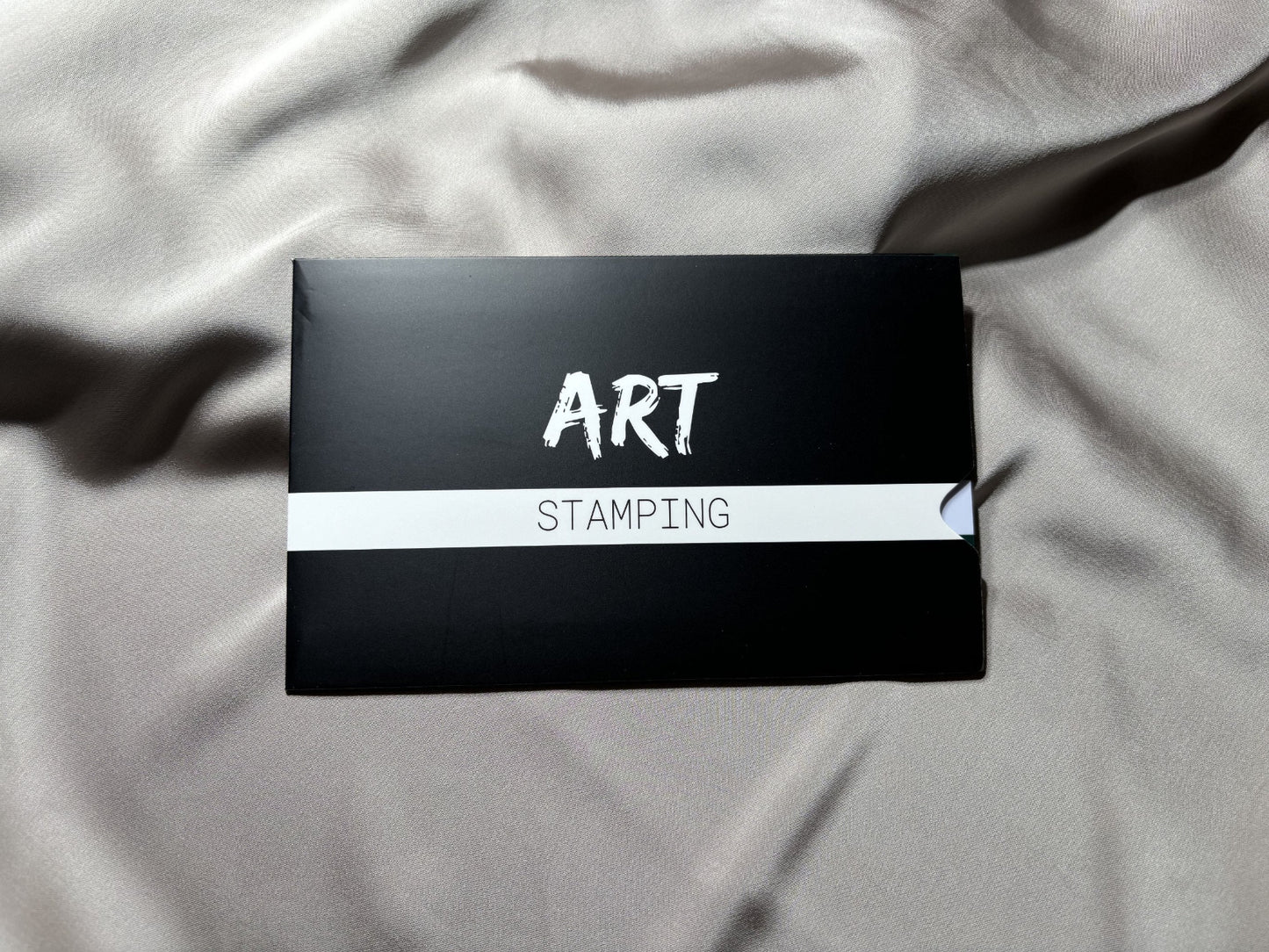 Nail Art Stamping Plate 003 Phrases Texts package