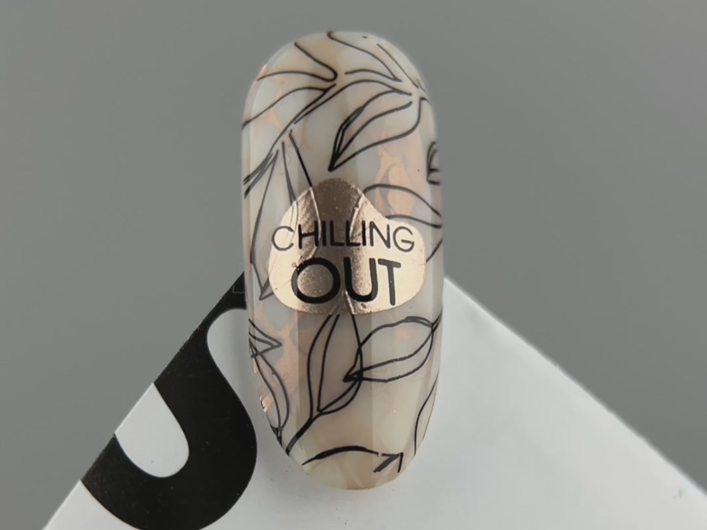 Load video: How nail art stamping works
